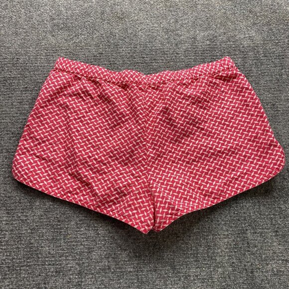 J Crew Shorts Womens Large Pink Drawstring Elastic Waist‎ Linen Blend Athleisure - Picture 12 of 15